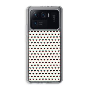 Hartjes: Xiaomi Mi 11 Ultra Transparant Hoesje