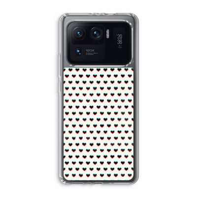 Hartjes: Xiaomi Mi 11 Ultra Transparant Hoesje
