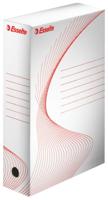 Archiefdoos esselte boxy 80mm 250x352mm wit | 25 stuks