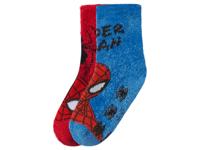 2 Paar kinder sokken (Spiderman/rood/blauw, 27/30)