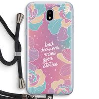 Good stories: Samsung Galaxy J5 (2017) Transparant Hoesje met koord