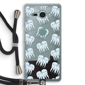 Octopussen: Sony Xperia XZ2 Compact Transparant Hoesje met koord