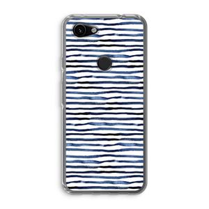 Verrassende lijnen: Google Pixel 3a Transparant Hoesje