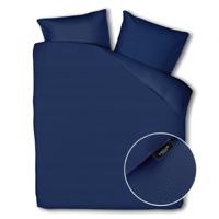 Dekbedovertrek Embossed Crocodile - Tweepersoons (200x200 cm) - Blauw Microvezel - Dessin: Patroon - Zydante - Dekbed-Discounter.nl