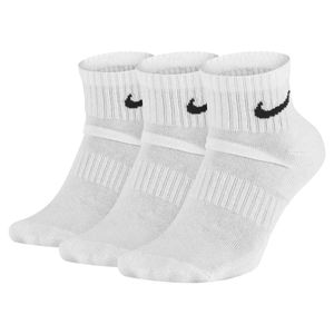 Nike Everyday Cushioned Sportsokken Halfhoog 3 Pack Wit