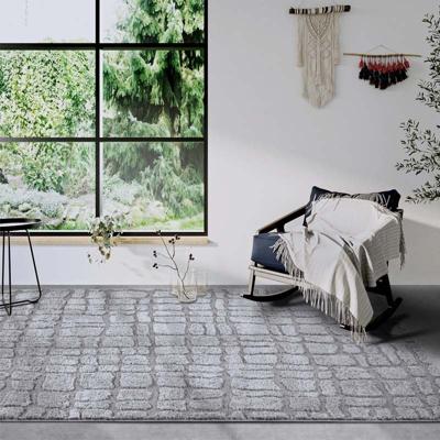 Vloerkleed Artistique Lichtgrijs 80x240 Cm Hoogpolig Elle Decoration - Dekbed-Discounter.nl