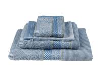 Pip Studio Pip Studio Soft Zellige gastendoekje Blauw Grijs 30x50 cm