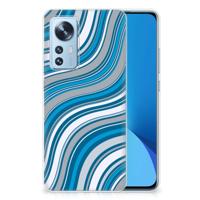 Xiaomi 12 | 12X | TPU bumper | Waves Blue Xiaomi 12 | 12X | TPU bumper | Waves Blue