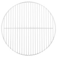 VidaXL Barbecuerooster rond ø44,5 cm 304 roestvrij staal