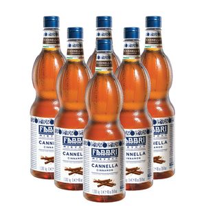 Fabbri - Mixibar Kaneel Siroop - 6x 1ltr