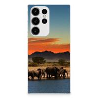 Samsung Galaxy S23 Ultra | TPU Hoesje | Olifanten