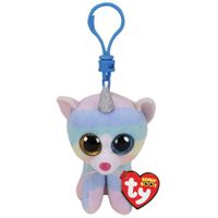 TY Beanie Boo's Clip Knuffel Kat Heather TY Beanie Boo's Clip Knuffel Kat Heather