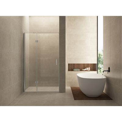 Nis swingdeur Wiesbaden 80x200cm + vast paneel 8mm NANO coating