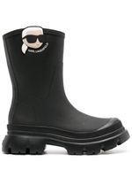 Karl Lagerfeld bottines Ikonik Karl - Noir