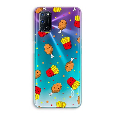 Chicken 'n Fries: Oppo A92 Transparant Hoesje
