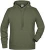 James & Nicholson JN8024 Men´s Hoody - /Olive - 3XL