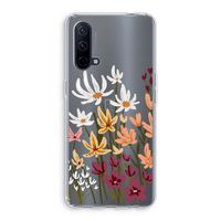 Painted wildflowers: OnePlus Nord CE 5G Transparant Hoesje