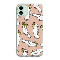 Papegaai: iPhone 11 Transparant Hoesje