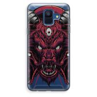 Hell Hound and Serpents: Samsung Galaxy A6 (2018) Transparant Hoesje