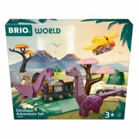 Train met circuit Brio Aventure Dinosaure