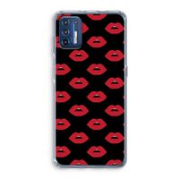 Lips: Motorola Moto G9 Plus Transparant Hoesje