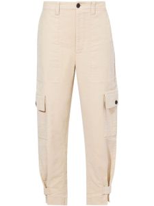 Proenza Schouler White Label pantalon en coton Kay à poches cargo - Tons neutres