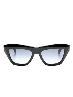 GIGI STUDIOS lunettes de soleil Carlota à monture papillon - Noir