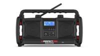 PerfectPro workstation dab+/fm bluetooth/usb/(oplader/speler)/oplaadbaar/ip65 (nml)