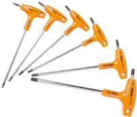Torx stiftsleutelset Beta Tools 97TTX/S6 (6 delig)