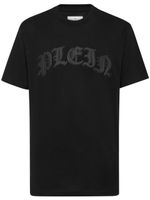 Philipp Plein t-shirt en coton à logo appliqué - Noir - thumbnail