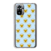 Leeuwenkoppen: Xiaomi Redmi Note 10S Transparant Hoesje Leeuwenkoppen: Xiaomi Redmi Note 10S Transparant Hoesje