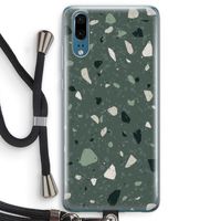 Terrazzo N°19: Huawei P20 Transparant Hoesje met koord
