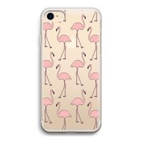 Anything Flamingoes: iPhone 7 Transparant Hoesje