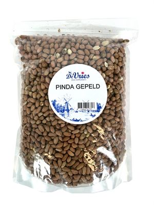 De Vries pinda gepeld