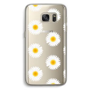 Margrietjes: Samsung Galaxy S7 Transparant Hoesje