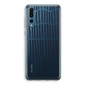 Moroccan stripes: Huawei P20 Pro Transparant Hoesje