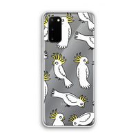 Papegaai: Samsung Galaxy S20 Transparant Hoesje