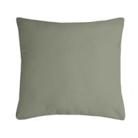 Stof Textile sierkussen Nelson - groen - 60 x 60 cm - bank kussens - polyester