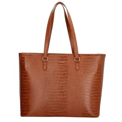 Charm London Midwood Shopper 15,6"-Cognac