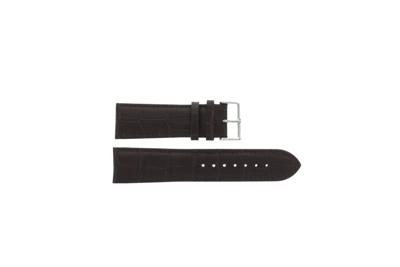Horlogeband Universeel 805.02 Leder Bruin 20mm