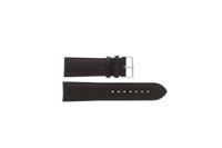 Horlogeband Universeel 805.02 Leder Bruin 20mm