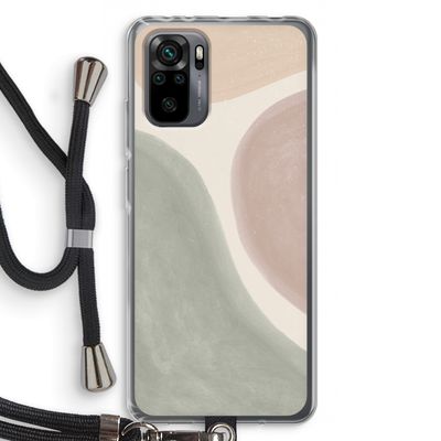 Geo #6: Xiaomi Redmi Note 10 Pro Transparant Hoesje met koord