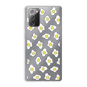 Spiegeleitjes: Samsung Galaxy Note 20 / Note 20 5G Transparant Hoesje