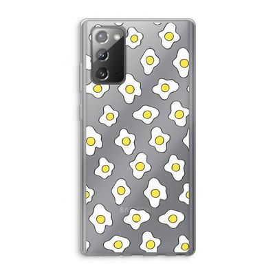 Spiegeleitjes: Samsung Galaxy Note 20 / Note 20 5G Transparant Hoesje