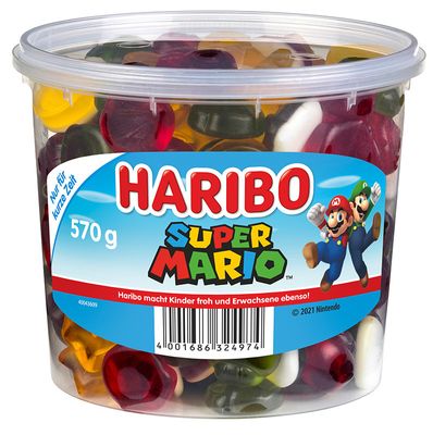 Haribo Haribo - Super Mario Winegums  570 Gram