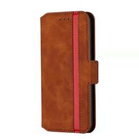 iPhone 11 Pro Max hoesje - Bookcase - Pasjeshouder - Portemonnee - Kunstleer - Lichtbruin