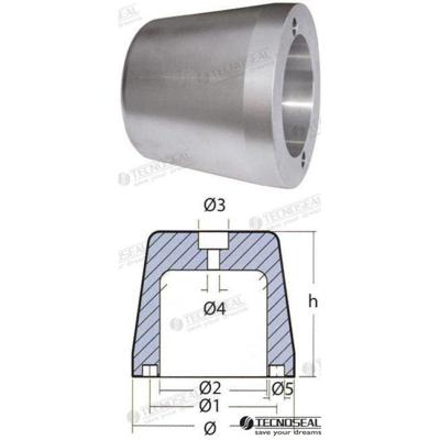 TEN00437 - RIVA SPLENDIDA ZINK ANODE 7,05KG.