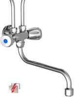 Schütte Schutte niederdruck-armatur voor boven wastafel apparaat | chroom - 37690