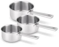 Beka Steelpannenset Cicla - RVS ø 16, 18 & 20 cm - geschikt voor alle warmtebronnen