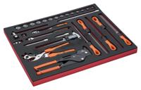 Bahco Foaminlay Fit&Go 3/3 met doppen en toebehoren 1/2" en vijlen - 31-delig - FF1A132